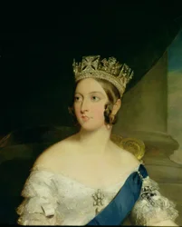 Portrait de la reine Victoria, 1843 (détail de 27150)